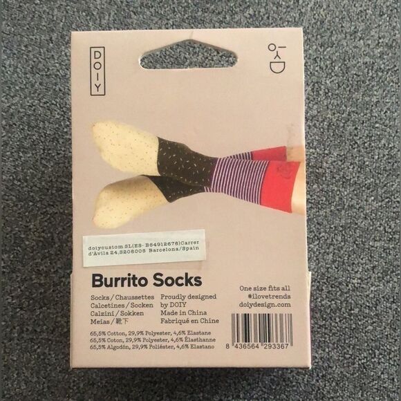 Burrito Socks one size fits all - Picture 3 of 3
